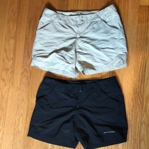 2 pairs of Columbia PFG shorts size M